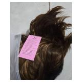 ZWYLWGBCVJ Pixie Cut Wigs for Black Women White Women Short Synthetic Wig for Fashionable(Light Brown)