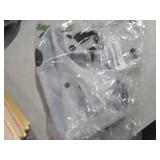 Rain Shoe Covers Kids Waterproof Shoe Cover for Boys Girls Reusable Galoshes Overshoes (White/Black, X-Large)