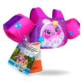 AEOCOO Puddle Float Jumper 20-30-50 Pounds, Toddler Swim Vest for 1-3-5 Years Old, Pool Floats with Swimming Arm Floaties Swim Jacket with Water Wings for Kids Swimmies, Boys, Girls, NiÃ±os, Seajell