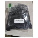 VICHYIE Women Dress Mock Neck Bodycon Ribbed Long Sleeve Fall Mini Black S