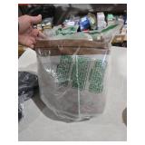 Wogarl 4PCS Weekender Bags for Women Large Overnight Weekend Travel Duffel Carry on Shoulder with Shoe Compartment Canvas Toiletry Bag for Travel Business Gym,Beige