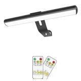 ZOCALOK Picture Light Battery Operated, Wireless Picture Lights for Wall with 2 Remotes, Picture Light for Paintings with 16 LEDs Head, 3Modes Dartboard Light with Timer for Art