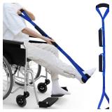 42 Inch Long Leg Lifter, Rigid Leg Lifter Strap With EVA Handgrips &Foot Loop, Leg Lifter After Hip Replacement&Knee Surgery Recovery Aids Kit,Leg Lifters Getting Legs In And Out Of Bed,Car,Wheelchair