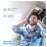 AGPTEK A02PL 64GB MP3 Player, 70 Hours Playback Lossless Sound Music Player, Supports up to 128GB(Deep Blue)