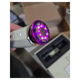 INIA 3-in-1 Red Light Therapy for Face and Neck Beauty Device for Puffiness & Skin Firming Skincare Tool (White)