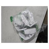 4 Pack Drawer Locks Baby Proofing, Maveek Child Proof Cabinet Locks For 0-12 Month Baby Safety Botton Lock For Drawers Side Furniture Latches Corner Edges (White)