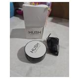Hush Foundation for Mature Skin Warm Tone CC Air Cushion Foundation, Full Coverage Long-Lasting BB Cream with Mushroom Applicator, Natural Radiant Finish