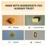 Lopeie Upgraded Organic Beef Tallow for Skin & Face Whipped Grass-Fed Tallow and Honey Balm for Dry, Sensitive Skin, Natural Hydrating Face Moisturizer with Raw Honey (Unscented)