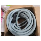 Flexzilla Colors SwivelGrip Garden Hose 5/8 in. x 50 ft., Lightweight All-Weather Water Hose, Durable and Flexible, Leak-Free Connections, Slate Grey