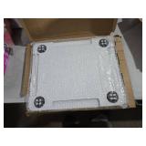 360Â° Rolling Tray Bamboo Appliance Slider for Kitchen Appliances, for Breville Espresso Machine Accessories, Sliding Tray for Coffee Maker Appliances Mat Easily from Under The Cabinet White13\"Ã