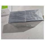 Gerrii Leatherette Table Tents Black PU Leather Menu Covers Bulk Double Sided Frame Sign Holders 2 Side Drink Dessert Menu Folders for Restaurant Coffee Cafe Bar Wedding Supplies(20 Pack,5 x 7 Inch)