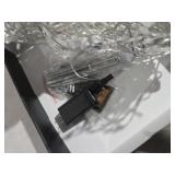 Outdoor Christmas Star String Lights, 16.4Feet 317LED Smart RGB Waterfall Tree String Light with APP Remote Control, DIY Timer Music Sync Shooting Star Lights for Indoor Outdoor Garden Decoration