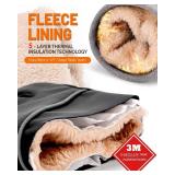 AOPREL Winter Gloves Men Women Waterproof Warm Ski Gloves for Cold Weather Windproof Snow Touch Screen Gloves for Running Cycling Outdoor Work & Sports S