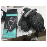 AOPREL Winter Gloves Men Women Waterproof Warm Ski Gloves for Cold Weather Windproof Snow Touch Screen Gloves for Running Cycling Outdoor Work & Sports S