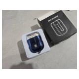 Mini Electric Shaver for Men Women, Pocket Dual Head Shaver, Rechargeable Waterproof Compact Travel Electric Razor, USB Close Battery Portable Razor for car, Travel, Office, Home use (Blue)