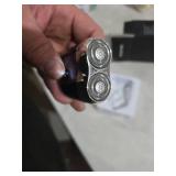 Mini Electric Shaver for Men Women, Pocket Dual Head Shaver, Rechargeable Waterproof Compact Travel Electric Razor, USB Close Battery Portable Razor for car, Travel, Office, Home use (Blue)