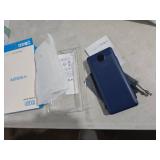 VEGER Portable Charger with Built-in AC Plug and Cables, All in One 10000mAh Ultra Slim Power Bank Travel Essentials, Fast Charging Battery Pack Compatible with iPhone, Samsung, Android (Navy)