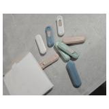 DIYSELF 8 Pack Box Cutter, Box Cutter Retractable Letter Opener, Cute Utility Knife Exacto Knife for School, Razor Knife for Crafts, Paper, Packages, Small Box Cutters Bulk for Women Girls