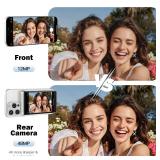 Selfie Monitor Screen iPhone, Newest Magnetic Phone Vlog Back Camera Monitor for Content Creator, Influencer, Live Streaming and TikTok, Snaplylens for iPhone Android Selfie Screen