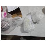 Vesici 6 Pcs Mosaic Sphere Balls Decorative for Bowls, Mosaic Glass Balls Decorative Orbs Table Sphere for Living Room Decor Centerpiece for Vases Dining Table Decor, Diameter 2.4 Inch(Classic Colors)