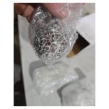 Vesici 6 Pcs Mosaic Sphere Balls Decorative for Bowls, Mosaic Glass Balls Decorative Orbs Table Sphere for Living Room Decor Centerpiece for Vases Dining Table Decor, Diameter 2.4 Inch(Classic Colors)