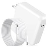 Azacvb Mac Book Pro Charger - 118W USB C Fast Charger Power Adapter Compatible with MacBook Pro & MacBook Air 13, 14, 15, 16 inch, M1 M2 M3 M4 M5, New ipad Pro and All USB C Device, 6.6ft Charge Cable