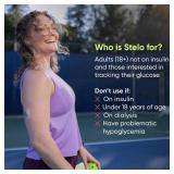 Stelo Glucose Biosensor & App by Dexcom - A Leader in Continuous Glucose Monitoring (CGM). 24/7 Tracking & Personalized Insights to Reveal Patterns. 2-Pack (Up to 15 Days Each). iOS & Android.