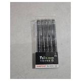 MOZXIRZ 5 Pcs Erasable Gel Ink Retractable Pens - 0.5mm Fine Point, Black Ink, Smooth Writing for Office, School, Women, Men, Girls, Boys