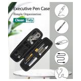 Oythiem Slim Pencil Case for Adults, Travellers, Insulin Travel, Small Pencil Case Hard Shell, Simple Thin Waterproof Pen Case Organizer Box for Stylus Touch Pen, Art Pen Pencil, Headphones