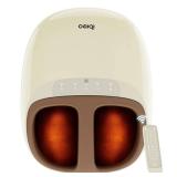 Shiatsu Foot Massager Machine with 3-Level Heat, Deep Kneading Therapy, Air Compression, Auto-off Timer, Remote Control, for Plantar Fasciitis, Neuropathy, Pain Relief, for Men Women Size up to 13