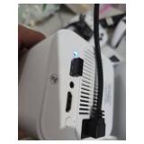 HCS350 Pro Projector and game,Retro 4K Smart Game Projector 1280*1080P Built-in 30000 Games,Portable video game with 2 Wireless Controllers,5G WiFi Bluetooth,HDMI,Android 12,home theater,office-White