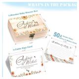 Shower Advice Cards For Parents To Be, Advice For New Parents Shower, Shower Decorations Girl, Wishes For Cards For Shower Games Boy, Advice And Wishes Box, Style-A