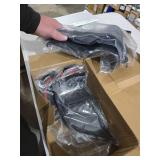 MIKKUPPA JK Storage Pockets - Front and Rear Door Pockets Compatible with 2011-2018 Jeep Wrangler JK JKU 4 Door, Interior Storage Accessories, Black 4PCs