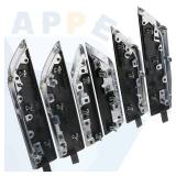 Door Trim Molding Kit Black Wood Grain 6pcs for Interior Door Panel & Center Console 84458971 Compatible with Chevy Silverado GMC Sierra Truck Door Accessories Parts