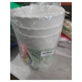 Bathroom Trash Can, 3 Pack 1.8 Gallons Small Trash Can with Trash Bags, Bathroom Garbage Can, Plastic Trash Bin, Round Waste Basket for Living Room, Bedroom, Office, Kitchen, Compact Space (White)