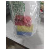 Bathroom Trash Can, 3 Pack 1.8 Gallons Small Trash Can with Trash Bags, Bathroom Garbage Can, Plastic Trash Bin, Round Waste Basket for Living Room, Bedroom, Office, Kitchen, Compact Space (White)