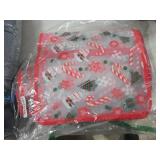 BROSYDA Plastic Christmas Ornament Storage Box with Adjustable Dividers, Waterproof Christmas Storage Containers Keep 128 Capacity, Dual Zippers, Ornament Organizer to Store Holiday Decor-Gloves