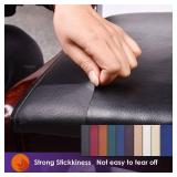 Leather Repair Patch Tape 8x12 inch 2 pcs Furniture Leather Strong Self Adhesive Tape for Sofas Couch Car Seats Cabinets Bags Anti Scratch Patches First Aid Patch Fixing Leather Navy Blue