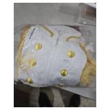 Nuehoryu Prince Charming Costume for Kids Boys Royal Prince King Dress Up (Red, 3-4 Years)