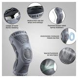 NEENCA Professional Knee Brace for Pain Relief, Medical Knee Support with Patella Pad & Side Stabilizers, Compression Knee Sleeve for Meniscus Tear, ACL, Joint Pain, Runner, Workout - FSA/HSA Eligible