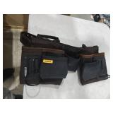 DEWALT Leather Tool Belt, Durable, 11 Pocket Professional Belt (DWST550112)