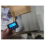 TIPRE Digital Shipping Postal Scale 0.5 oz High Accuracy! 440lb Commercial Weight Scale for Package, Small Business, Mail, Warehouse, Home, Dual Powering Source & Cable Provided