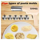 Electric Pasta Maker Machine Noodle Maker - Automatic Spaghetti Maker Pasta Roller Kitchenaid Attachment All-in-One Cordless Homemade Pasta Machine