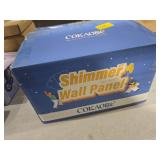 COKAOBE Silver Shimmer Wall Backdrop, 24PCS Square Sequin Shimmer Backdrop Panel, Photo Backdrops for Birthday, Anniversary, Wedding, Graduation & Bachelorette Party Decoration