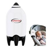 CPOTAM Hands-Free Stroller Device with 5 Vibration Levels, Universal Stroller Accessories, Rechargeable Portable Vibration for Cribs & Strollers, Water-Resistant Baby Soother