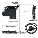 W11414731 Washer Lid Lock Assembly Compatible with Whirlpool Maytag Crosley Washer, W11414731 Latch Assembly Replaces W11513248 AP7002928 PS16543458