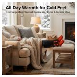 Heated Socks with App Control, Rechargeable Electric Socks with 2 6000mAh Batteries, Fast Heating & Constant Temperature, Winter Hiking Gear for Men & Women, Ideal for Hunting & Gifts