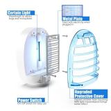 Bug Zapper Indoor, Fly Trap for Indoors, Electronic Mosquitoes Killer Mosquito Zapper with Blue Lights for Living Room, Home, Kitchen, Bedroom, Baby Room, Office(2 Packs)