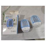 Bug Zapper Indoor, Fly Trap for Indoors, Electronic Mosquitoes Killer Mosquito Zapper with Blue Lights for Living Room, Home, Kitchen, Bedroom, Baby Room, Office(2 Packs)