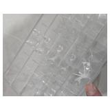 SPAKOWN Earring Organizer, Acrylic Jewelry Holder Organizer with 5 Drawers Stackable Earring Storage Case Jewelry Boxes for Women (Clear)